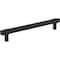 Jeffrey Alexander 160 mm Center-to-Center Matte Black Square Zane Cabinet Pull 293-160MB - alternate 1